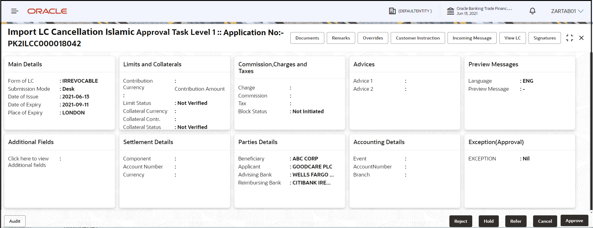 Description of approvalsummary.png follows Description of approvalsummary.png follows