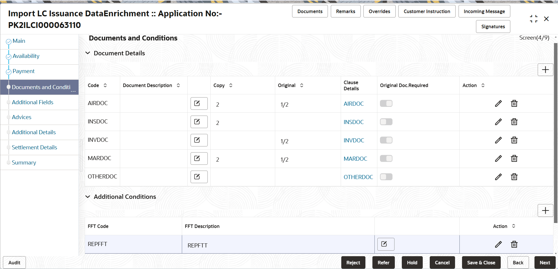 Description of dedocumentsandconditions.png follows Description of dedocumentsandconditions.png follows