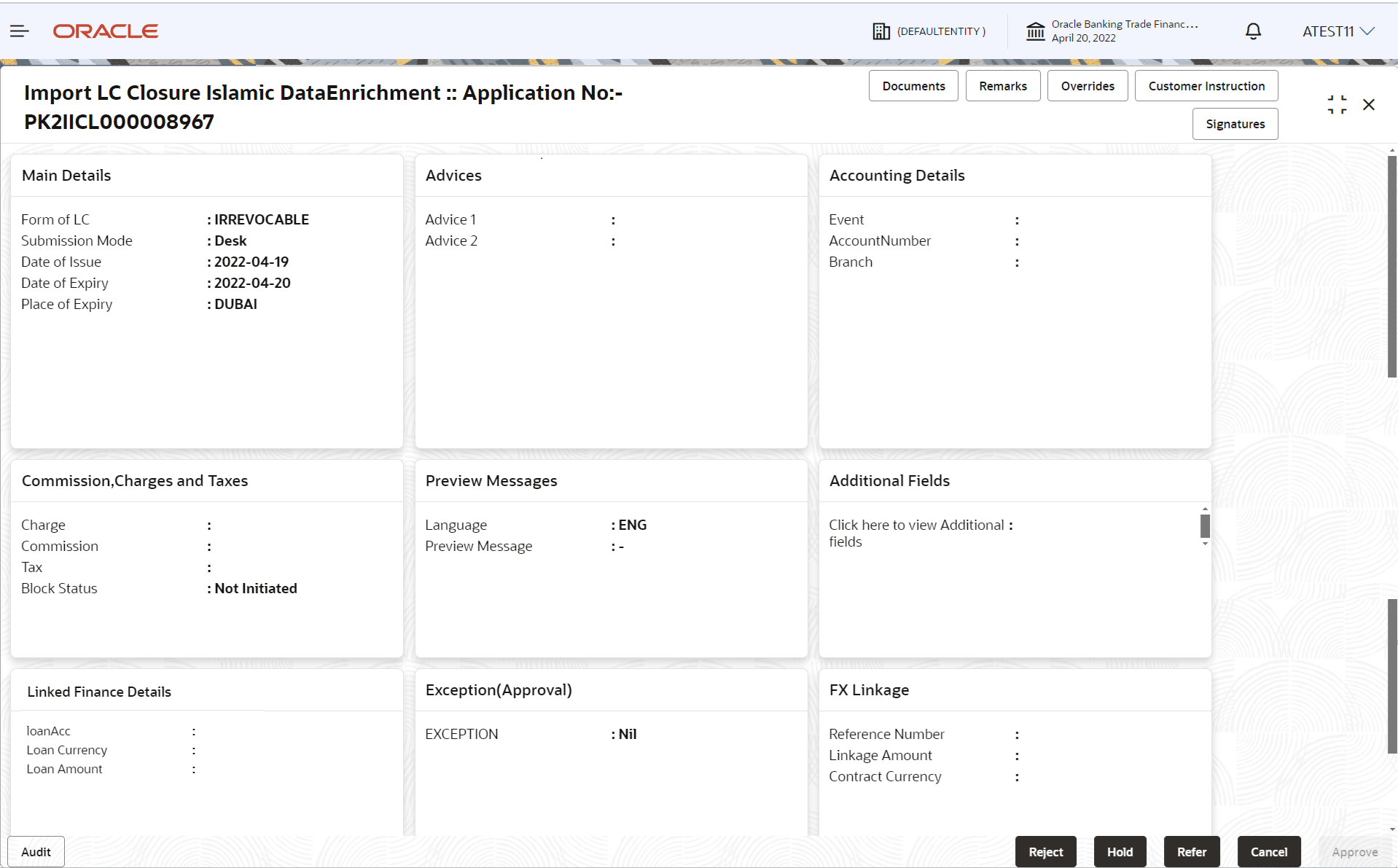 Description of approvalsummary.png follows Description of approvalsummary.png follows
