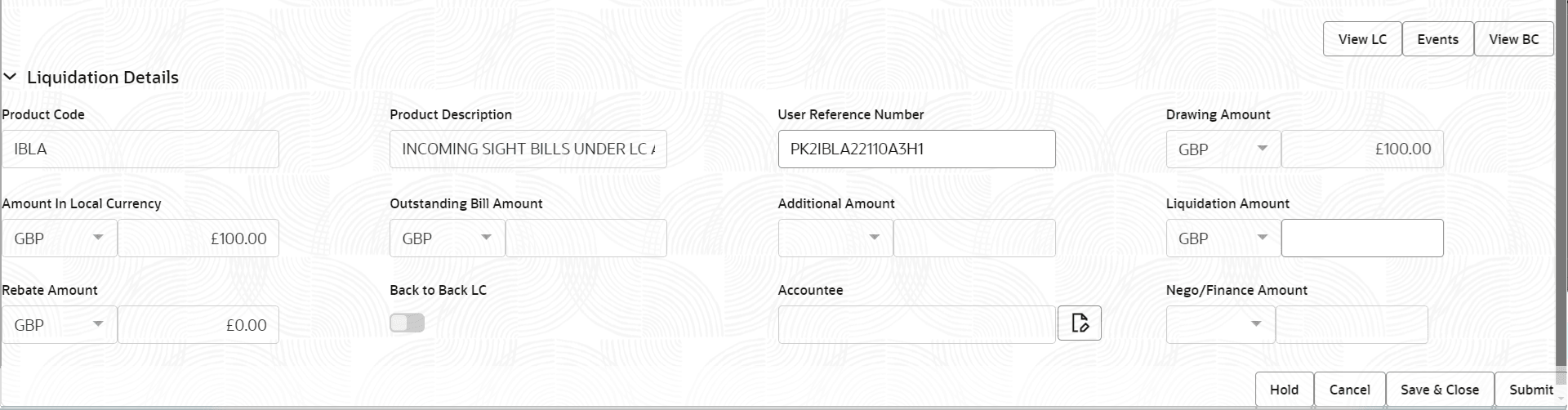 Description of registrationlcdetails.png follows