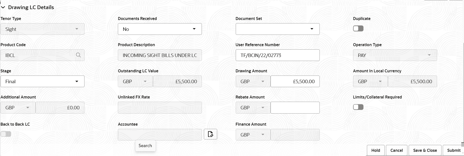 Description of registrationdrawinglcdetails.png follows Description of registrationdrawinglcdetails.png follows