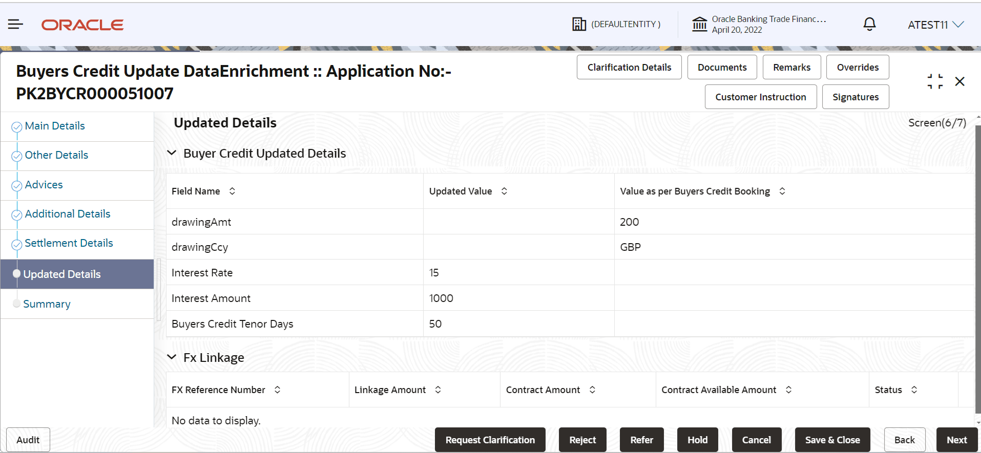 Description of deupdateddetails.png follows