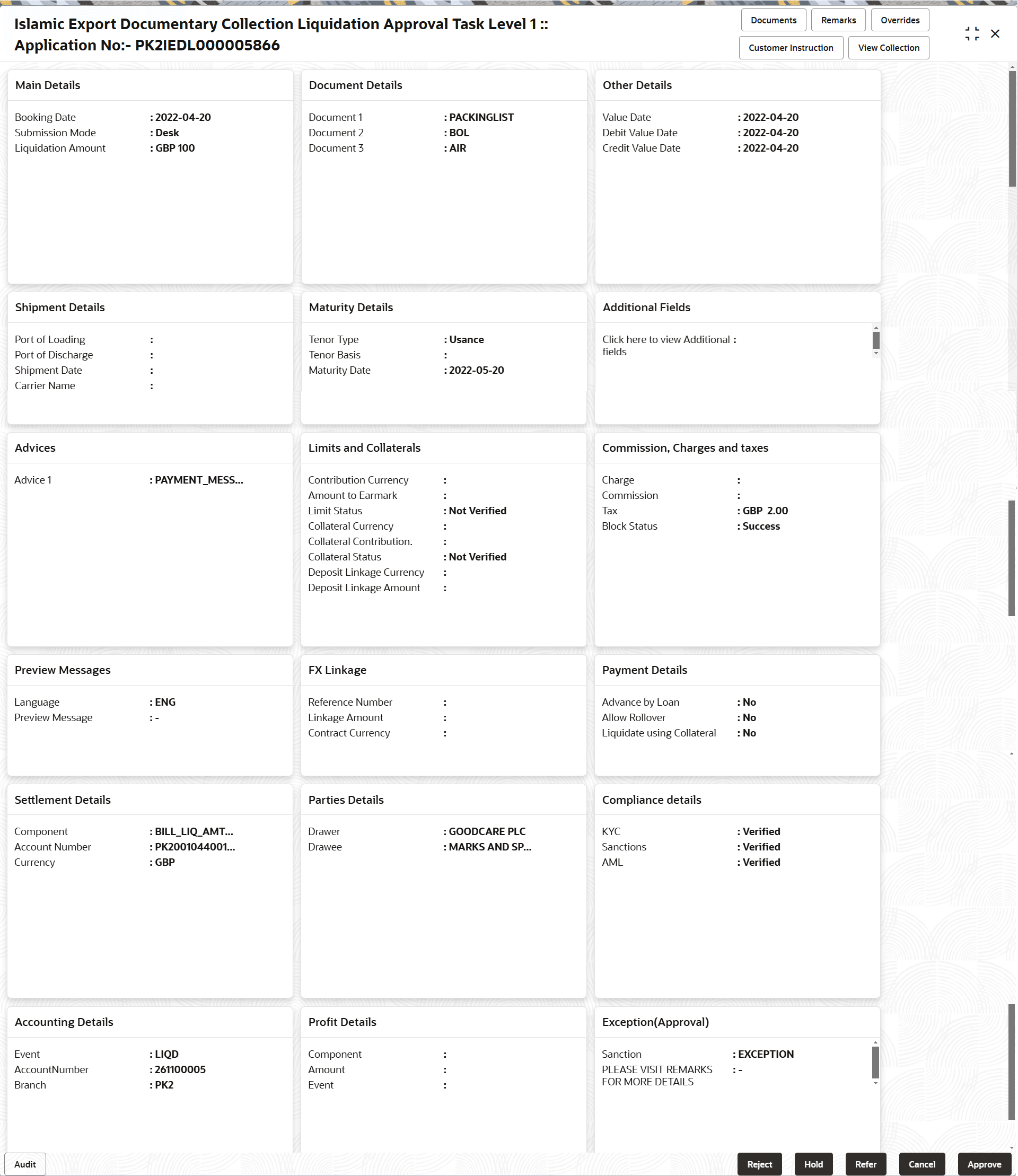 Description of approvalsummary1.png follows