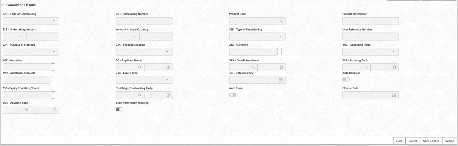 Description of registrationguaranteedetails.png follows