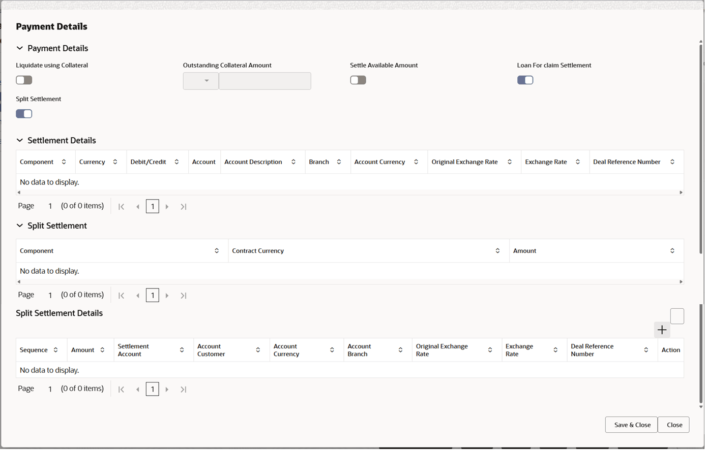 Description of depaymentdetails.png follows