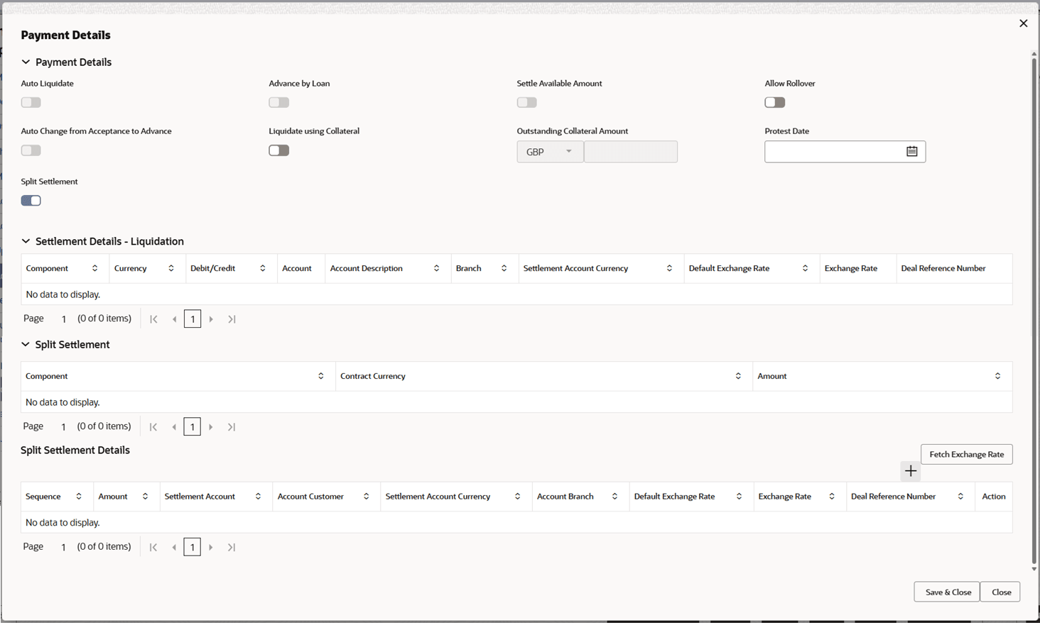 Description of depaymentdetails.png follows