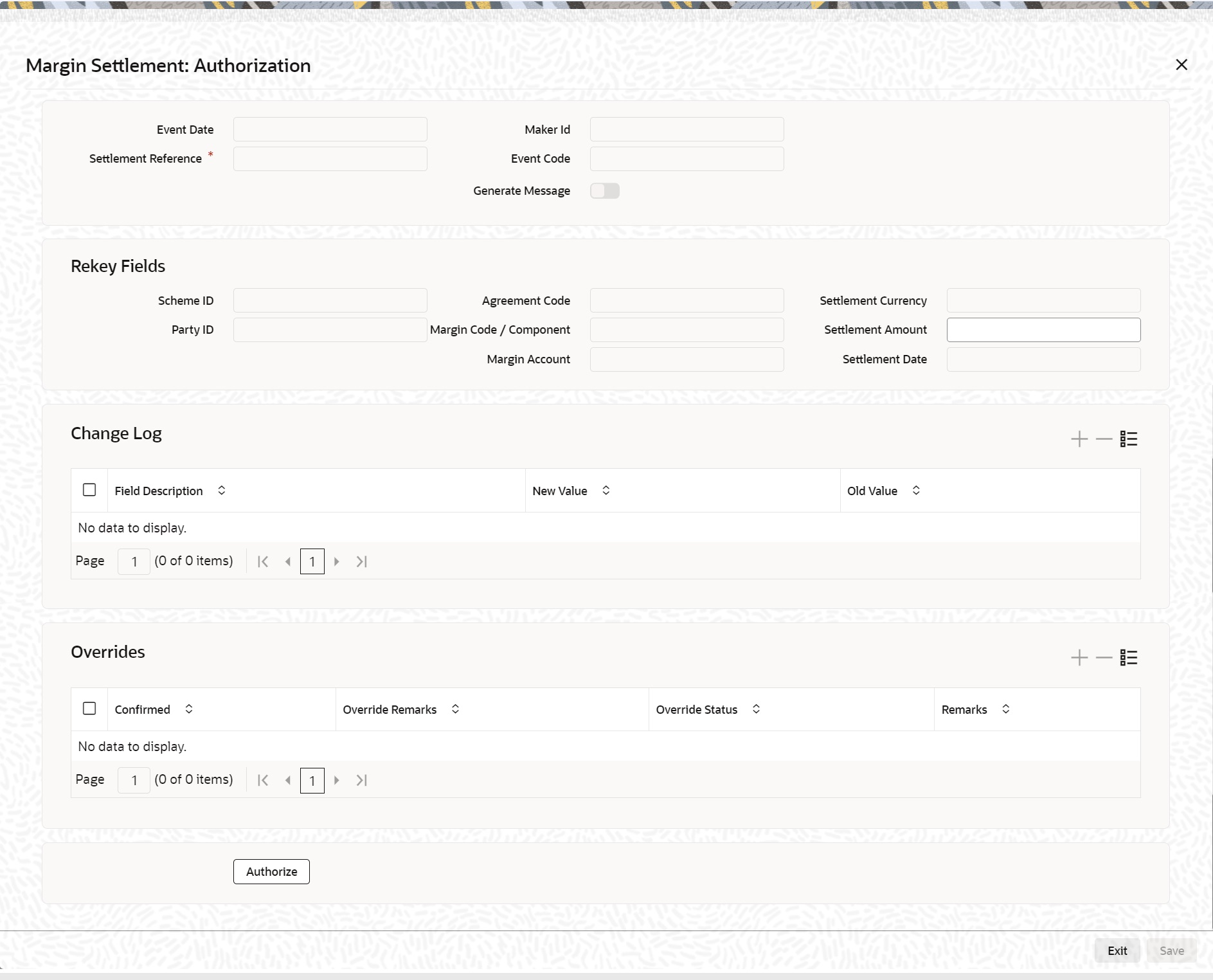 Authorization Authorization