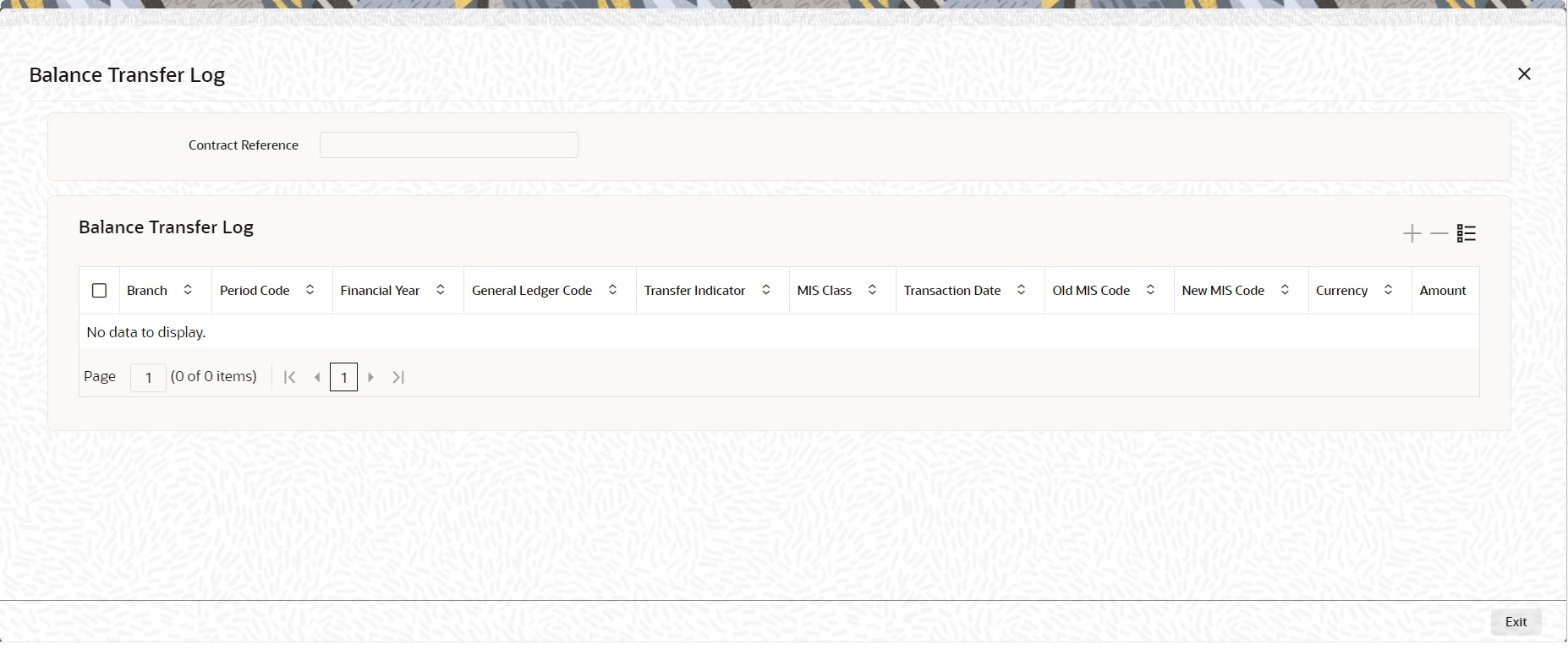 balance transfer log balance transfer log