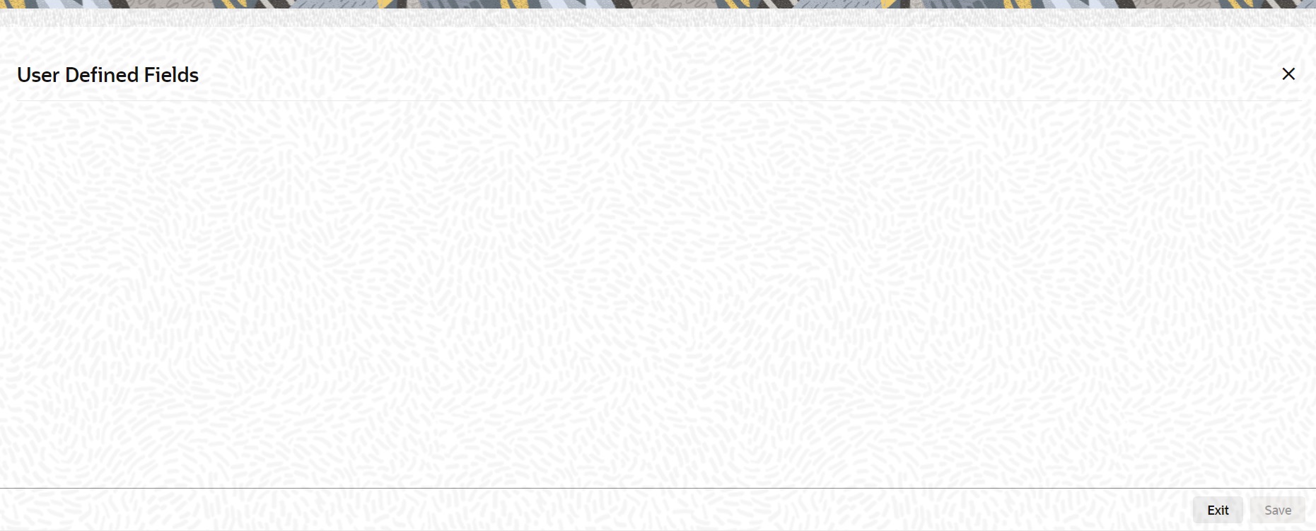 udf screen udf screen