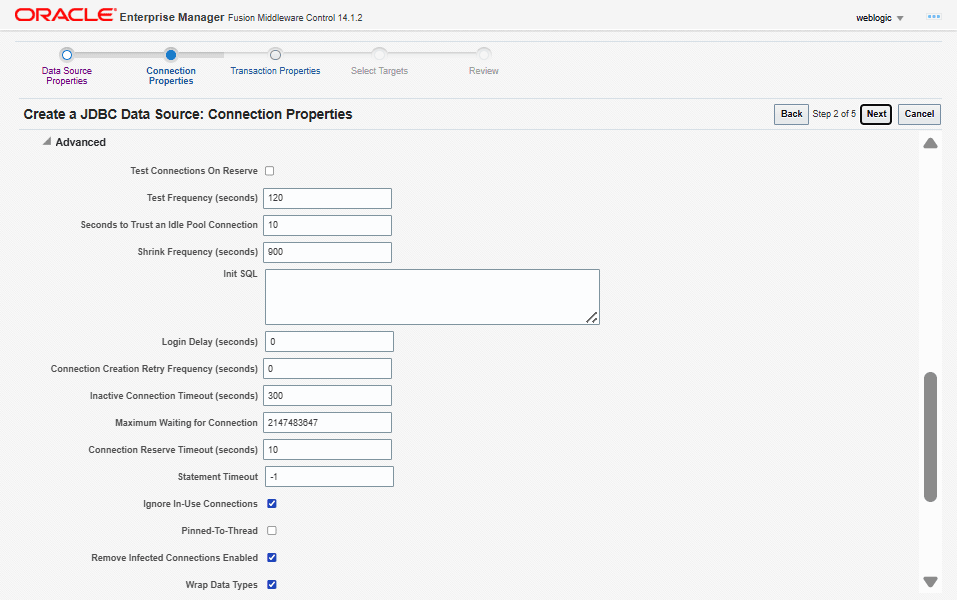 Description of webservices_creatingdatasources11.png follows