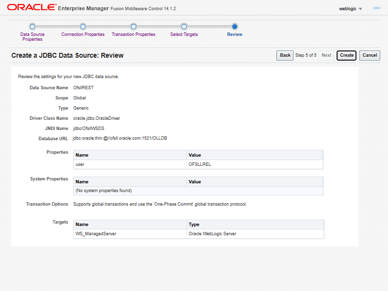 Description of webservices_creatingdatasources14.png follows