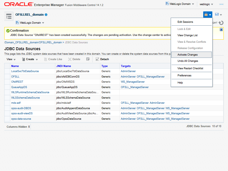 Description of webservices_creatingdatasources15.png follows