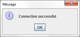 Description of connection-successful-warning-message.png follows