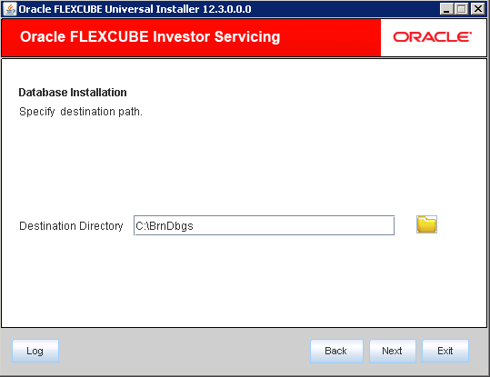 Description of spefify-destination-directory.png follows