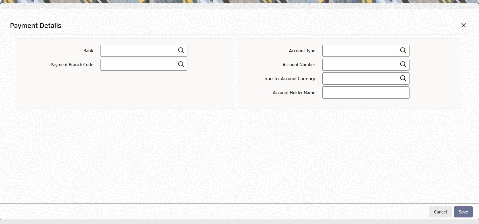 Policy Maintenance Detail_Garnishee Details Button_Payment Details Policy Maintenance Detail_Garnishee Details Button_Payment Details
