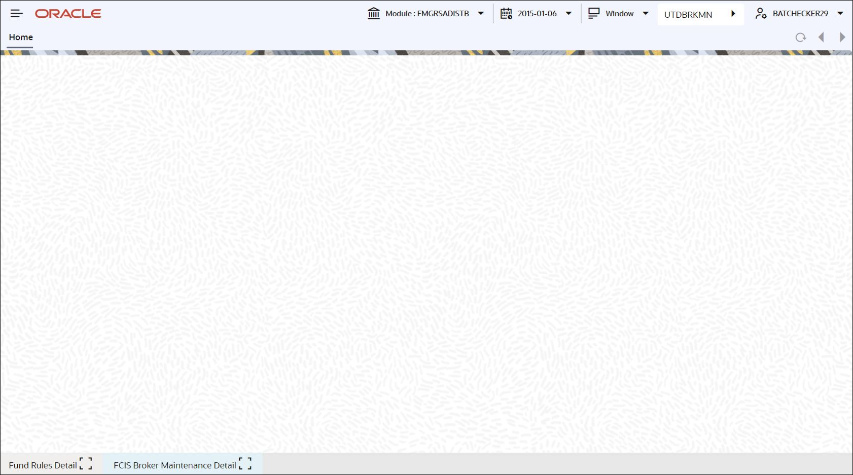 Example for Minimize Main Screen Example for Minimize Main Screen