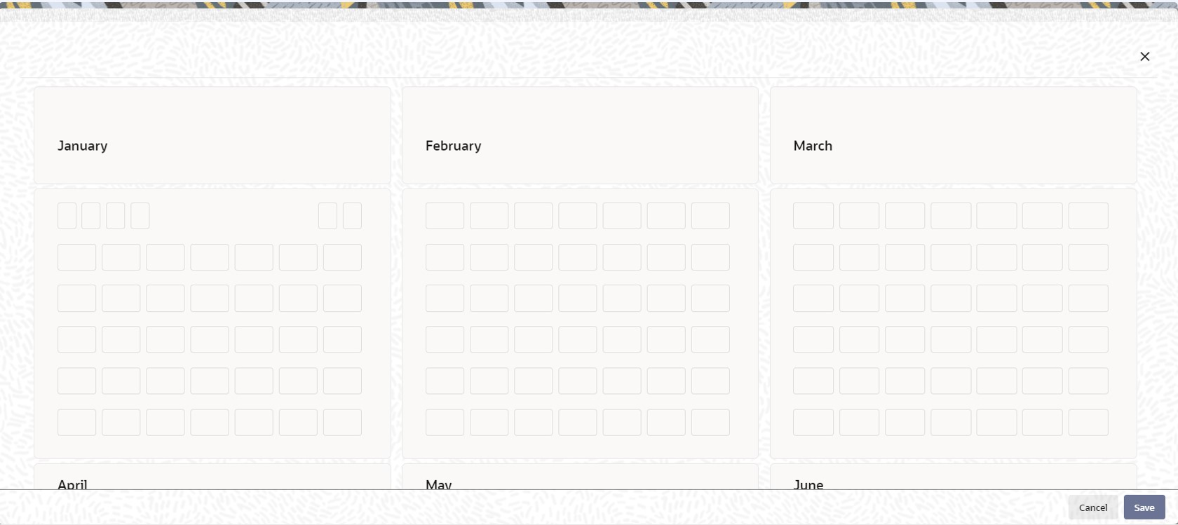 FCIS Bulk Clients Defaults - Fund Rule - Detail_Bulk Client Tab_Default Holiday Maintenance