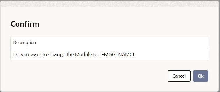 Select Module_Confirmation Message