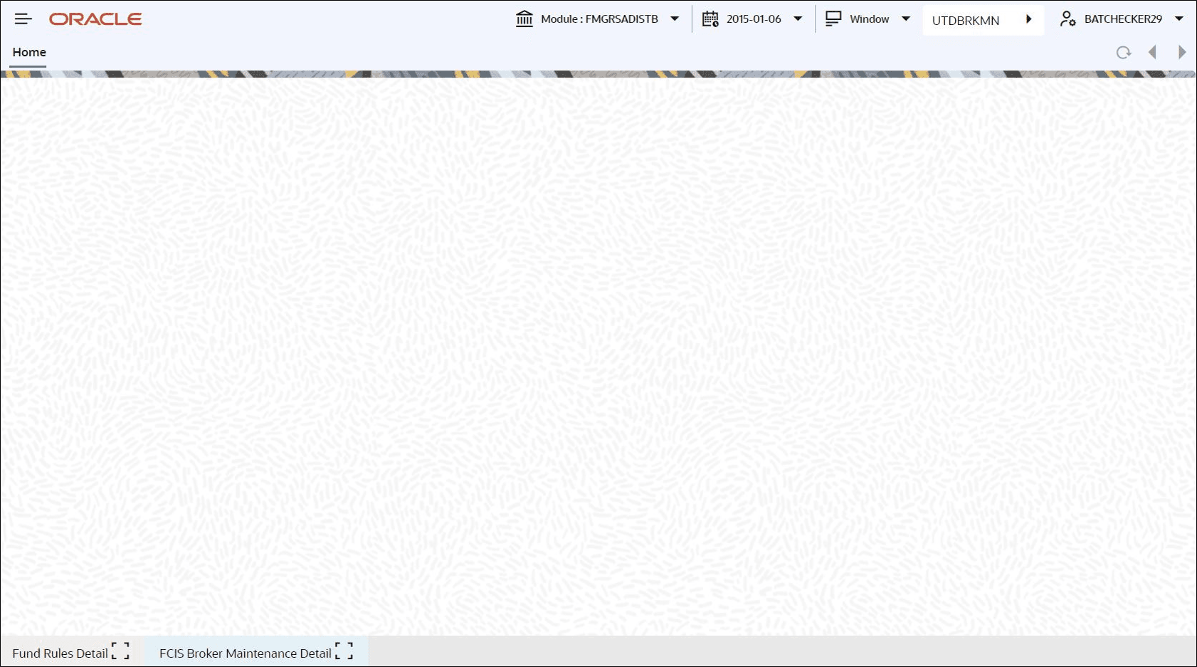 Example for Minimize Main Screen Example for Minimize Main Screen