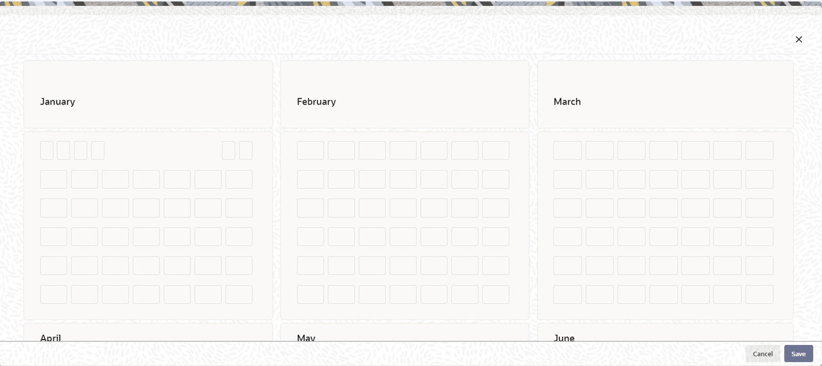 FCIS Bulk Clients Defaults - Fund Rule - Detail_Bulk Client Tab_Default Holiday Maintenance