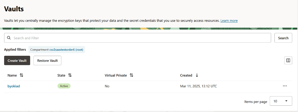 Active Vault