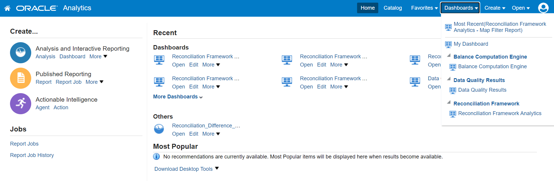 The following image is a snapshot of the Analytics page- Seeded dashboards The following image is a snapshot of the Analytics page- Seeded dashboards