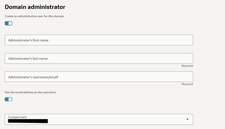 Domain Administrator Domain Administrator