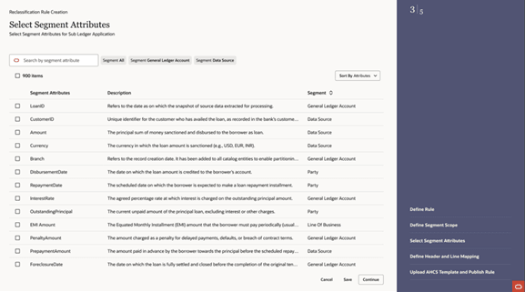 Define Segment Attributes