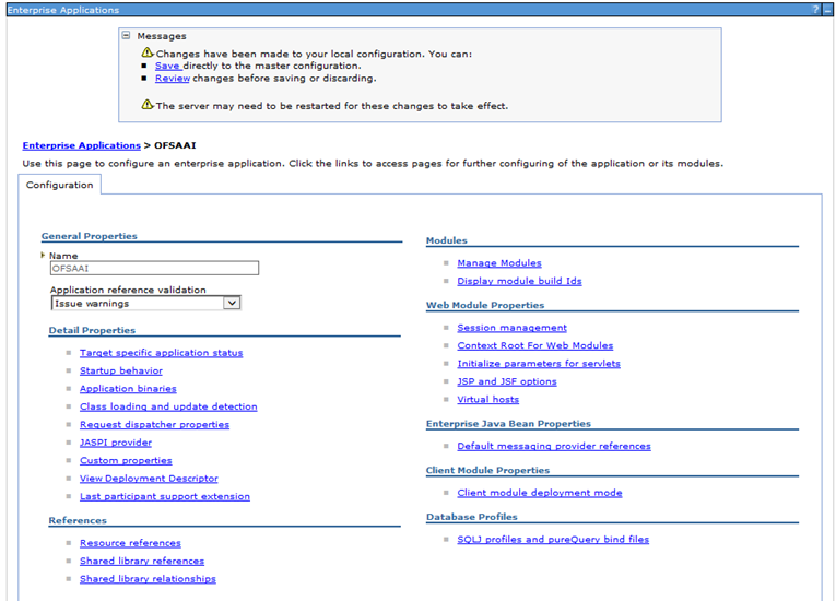 Enterprise Applications page This image displays the Enterprise Applications page.