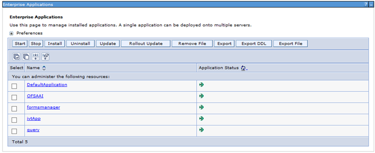 This image displays the Enterprise Applications page.