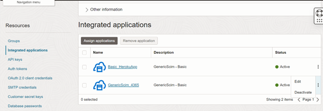 Integrated applications