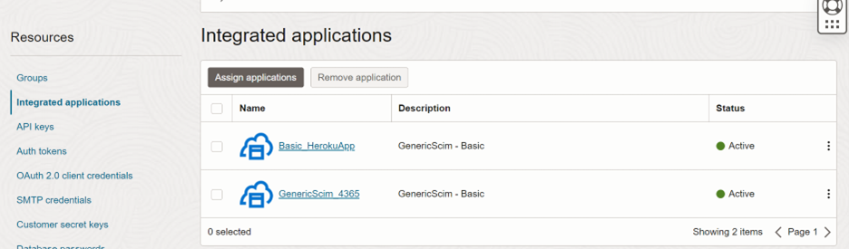 Integrated applications