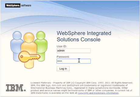 Integrated Solutions Console Login