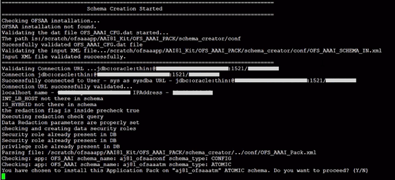 This illustration displays the schema creation in online mode – DDL Execution.