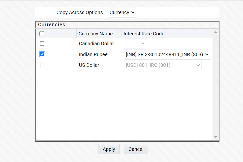 Copy Across (Currency)