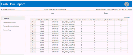 Cash Flow Report