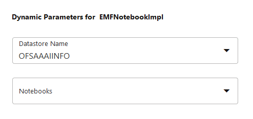 This image displays the Dynamic Parameters for EMFNootbookImpl. This image displays the Dynamic Parameters for EMFNootbookImpl.