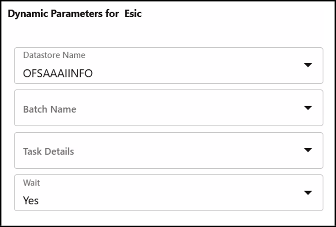Dynamic Parameters for ESIC Dynamic Parameters for ESIC