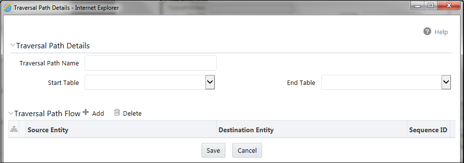 Adding Traversal Path