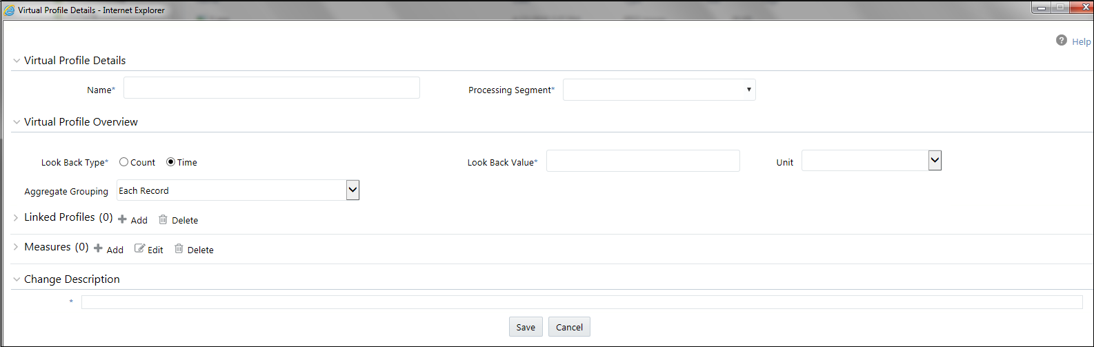 Adding a Virtual Profile Adding a Virtual Profile