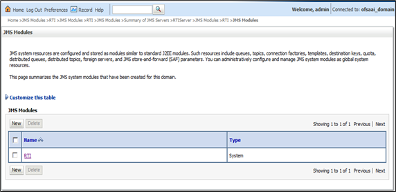 JMS Modules