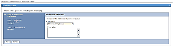 Set queue attributes