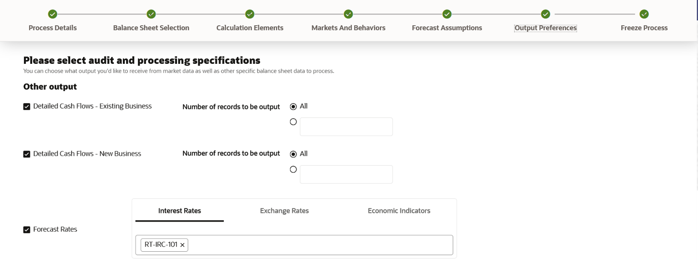 Output Preferences