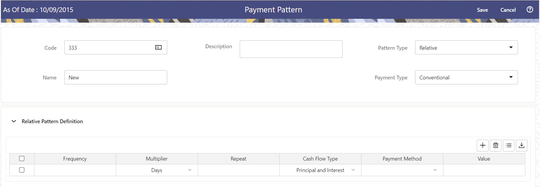 Relative Payment Patterns