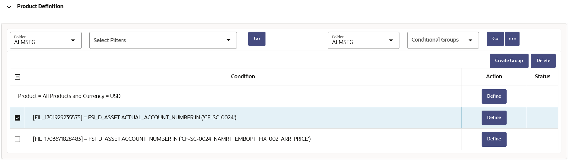 Conditional Assumption