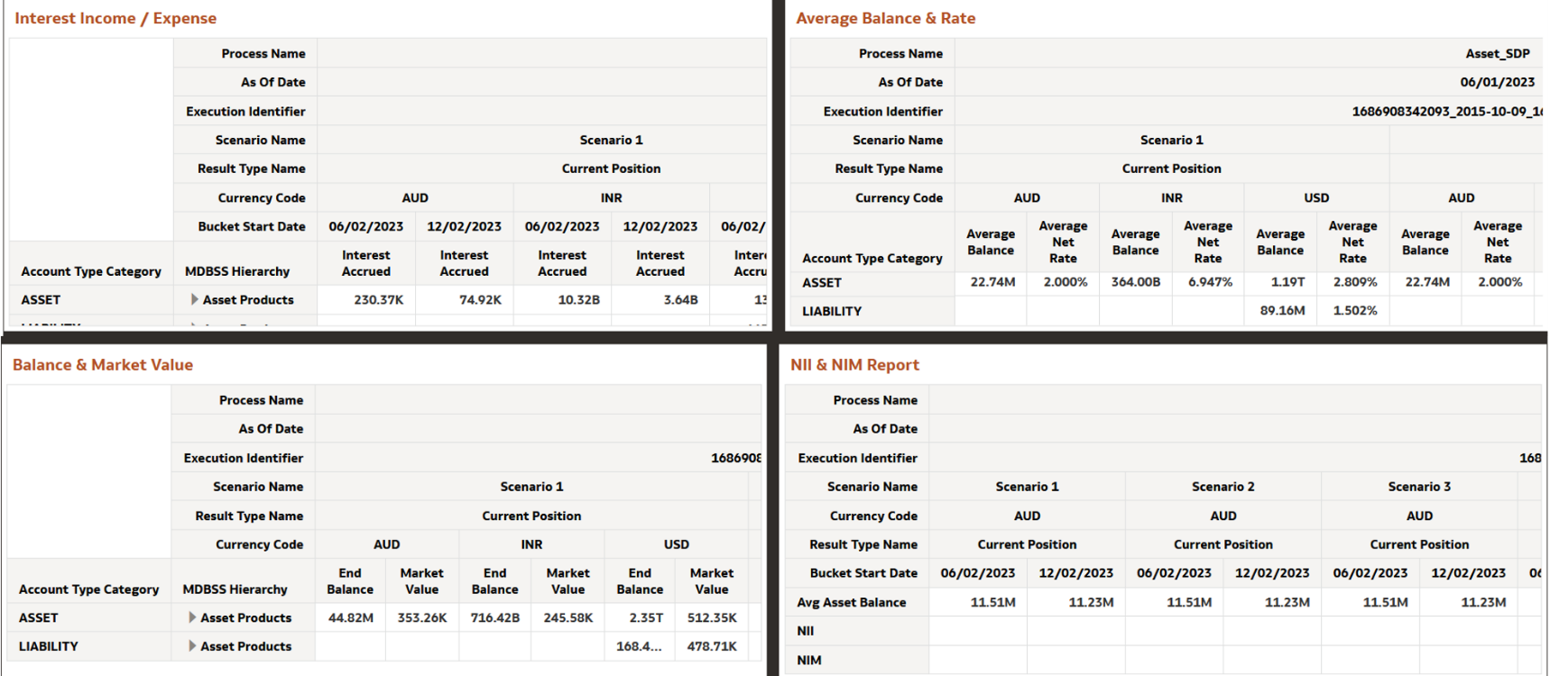 Financial Results MDBSS (Income Expense) Report