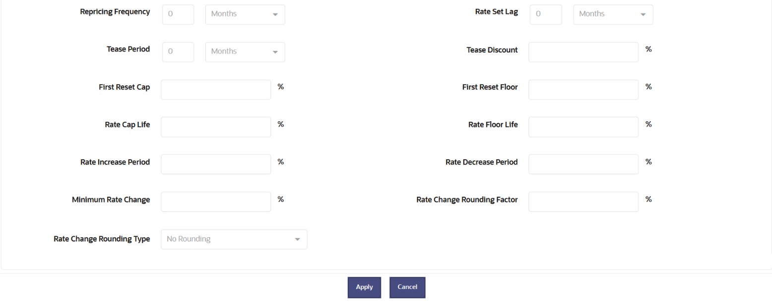 Rate Attributes Tab to define the Product Characteristic Rule