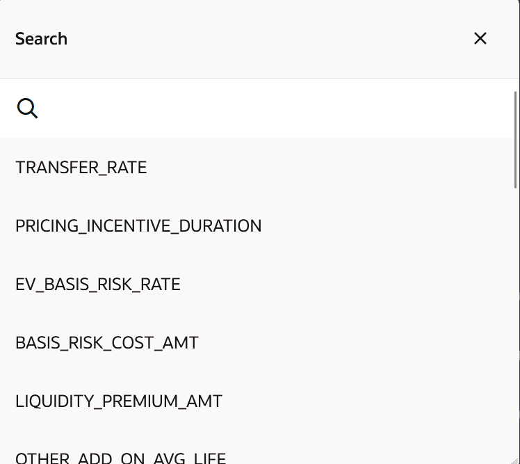 Search Columns