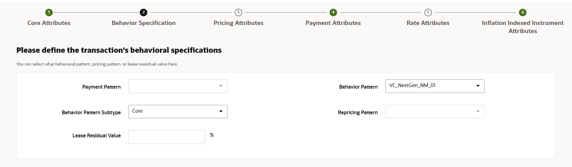 Behavior Specification