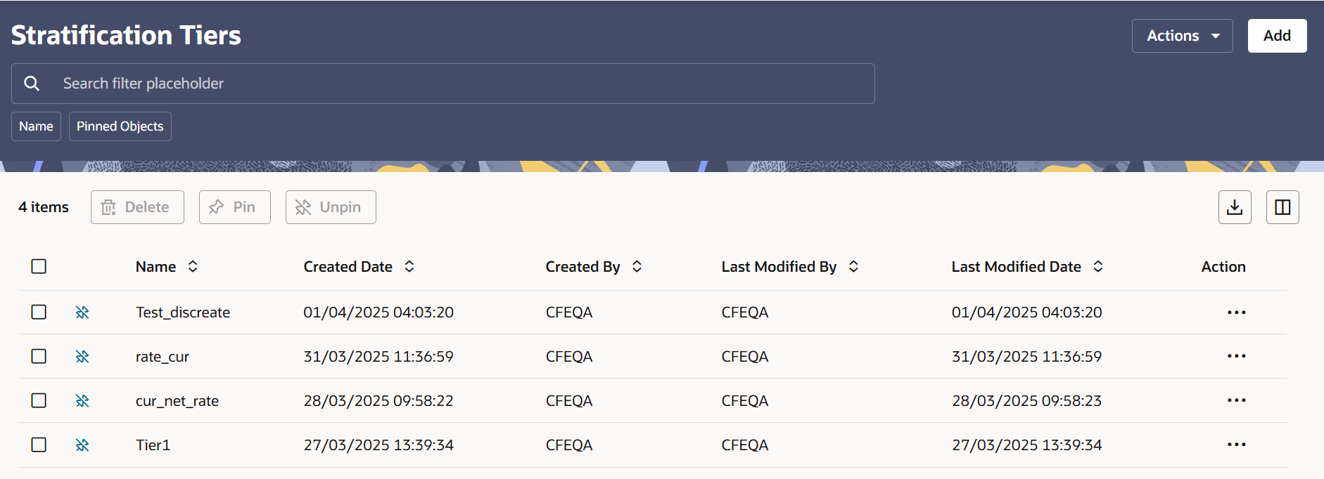 Data Stratification Tier Data Stratification Tier